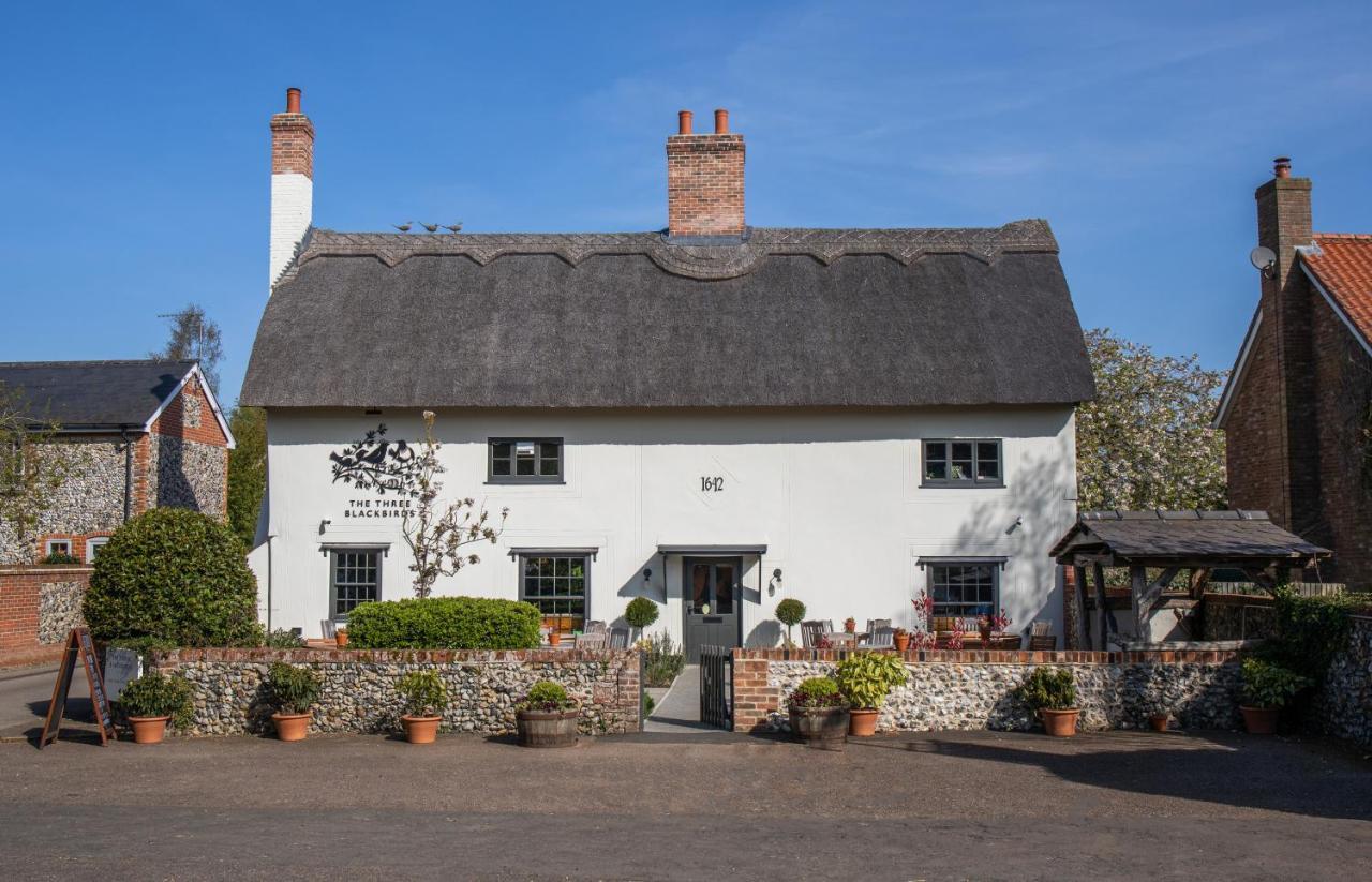 Hotel The Three Blackbirds Stetchworth Exterior foto